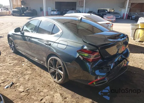 2023 Genesis G70 3.3T Rwd z USA, uszkodzony, nr VIN KMTG54TE5PU119908